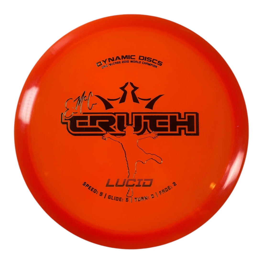 Dynamic Discs EMAC Truth | Lucid | Orange/Gold 177g Disc Golf