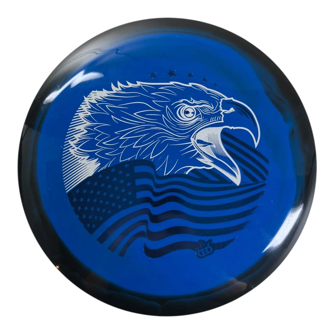 Dynamic Discs Enforcer | Fuzion Orbit | Blue/White 173g (July 4th) Disc Golf