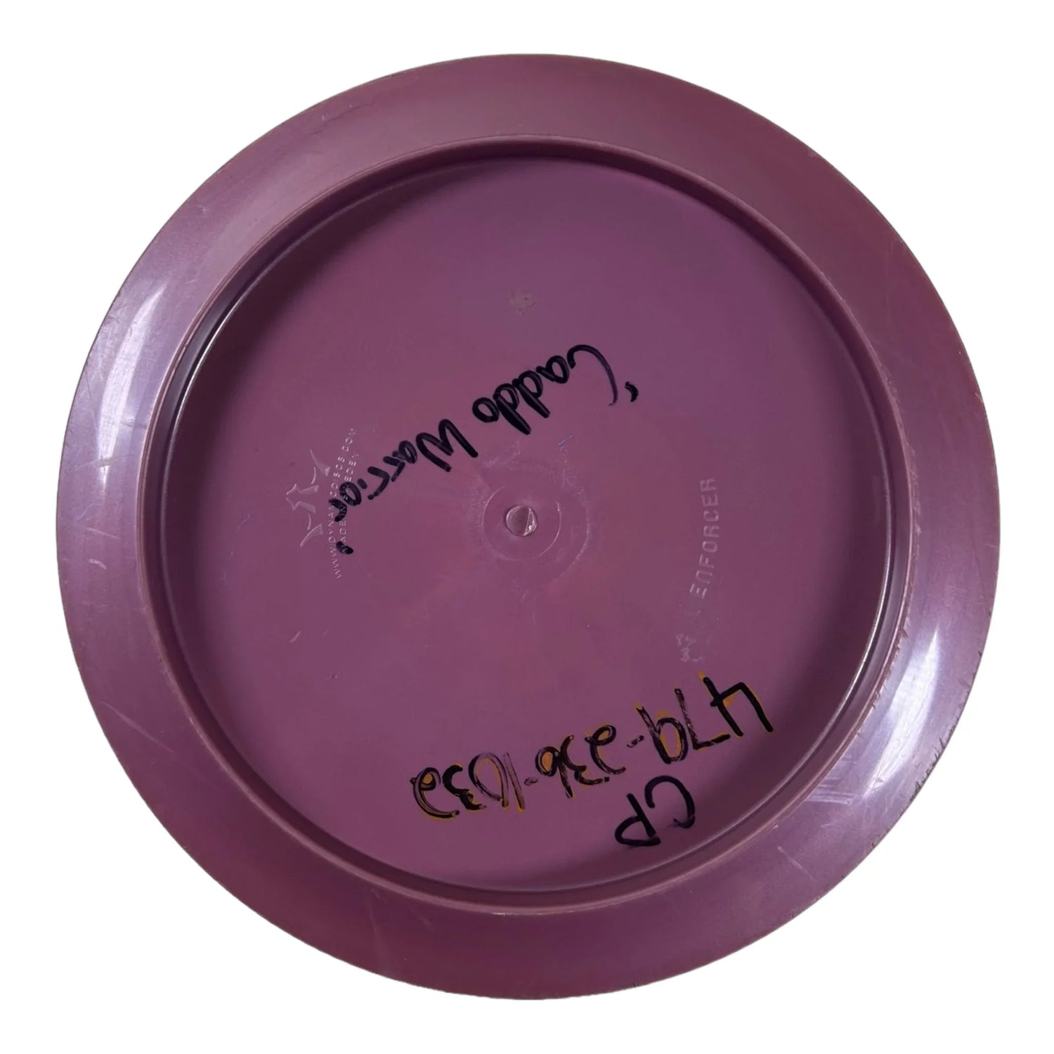 Dynamic Discs Enforcer | Fuzion | Purple/Multi 168g (Used Good) Disc Golf