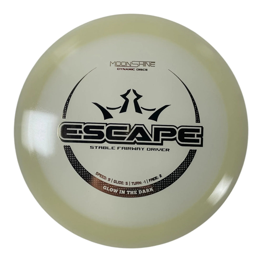 Dynamic Discs Escape | Lucid Moonshine | Glow/Bronze 175g Disc Golf