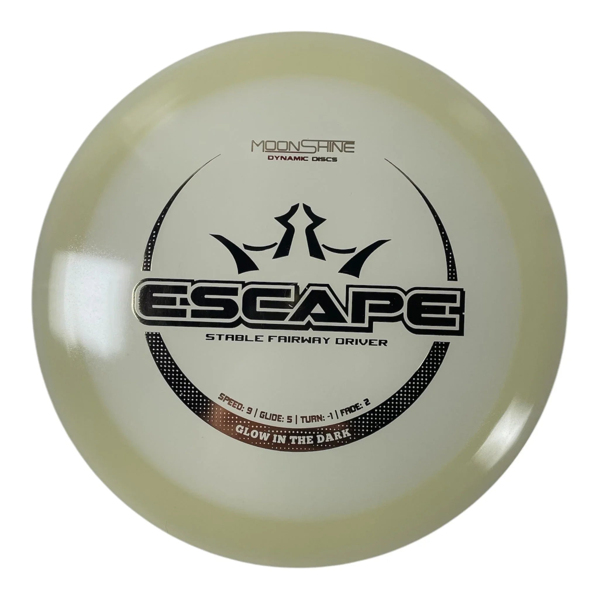 Dynamic Discs Escape | Lucid Moonshine | Glow/Bronze 175g Disc Golf