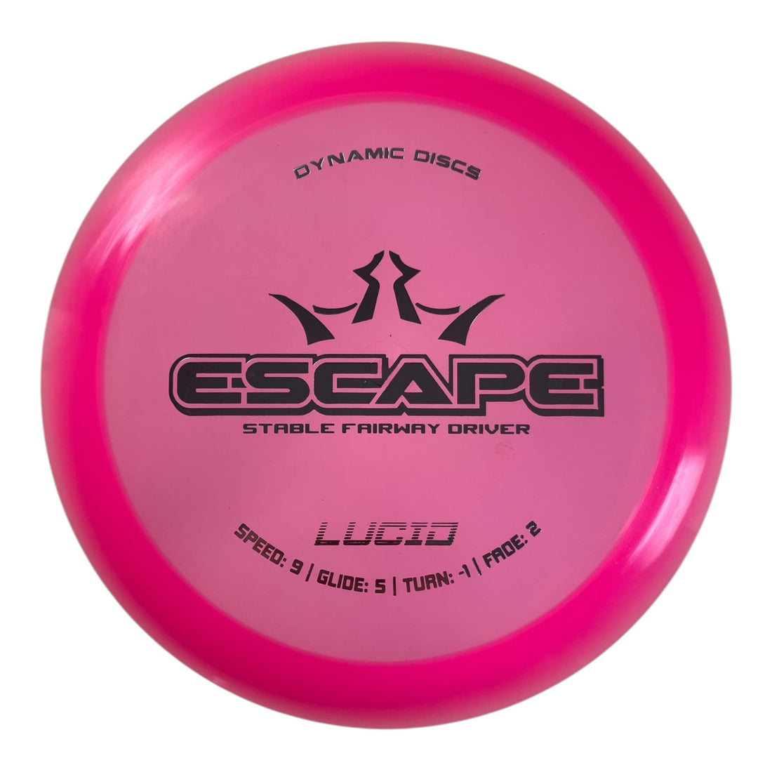 Dynamic Discs Escape | Lucid | Pink/Silver 174g Disc Golf