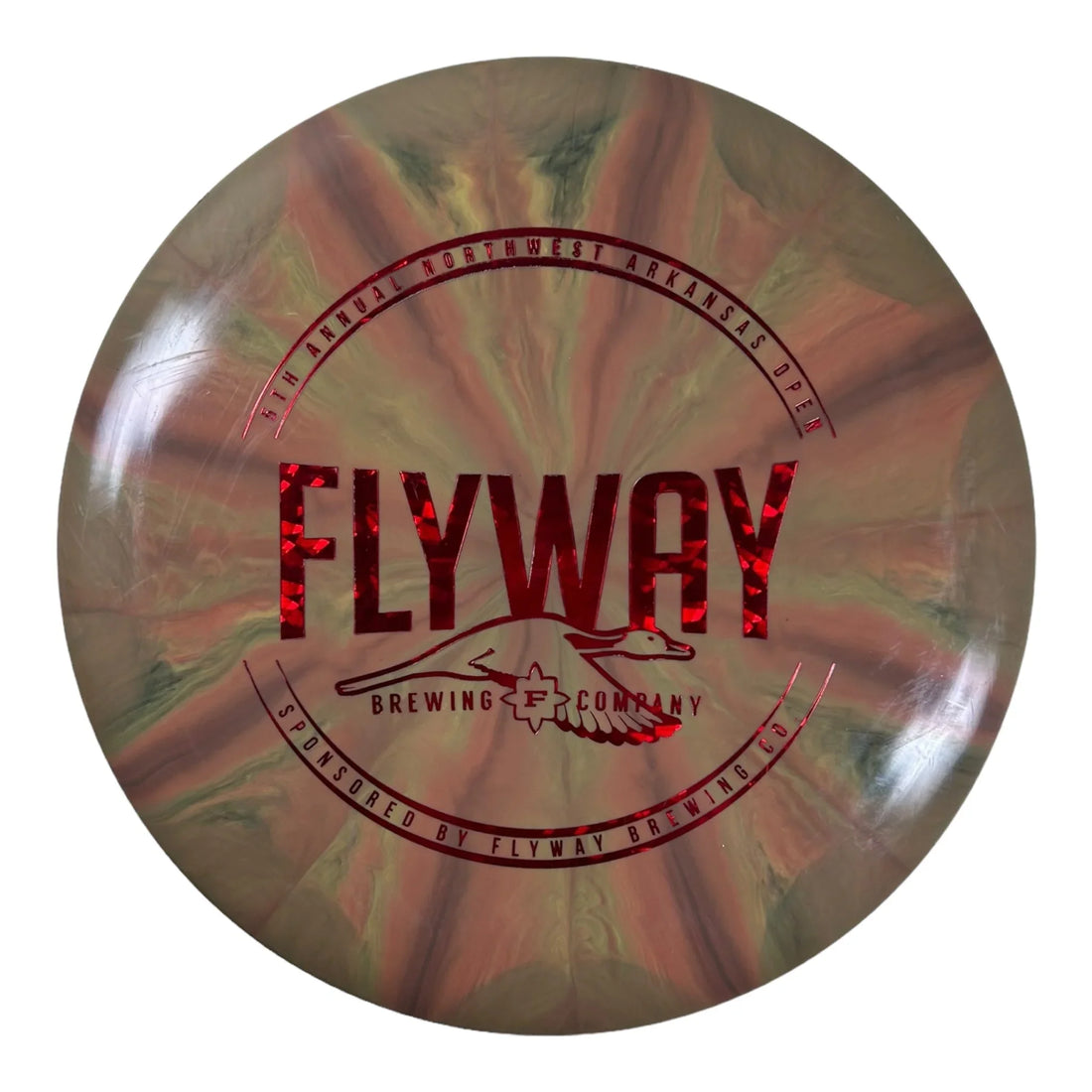 Dynamic Discs Escape - Used Like New | Fuzion Burst | Brown/Red 173g Disc Golf