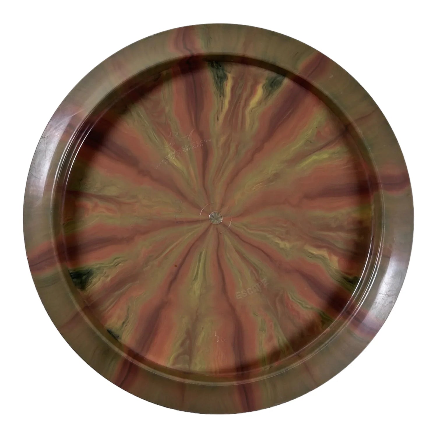 Dynamic Discs Escape - Used Like New | Fuzion Burst | Brown/Red 173g Disc Golf