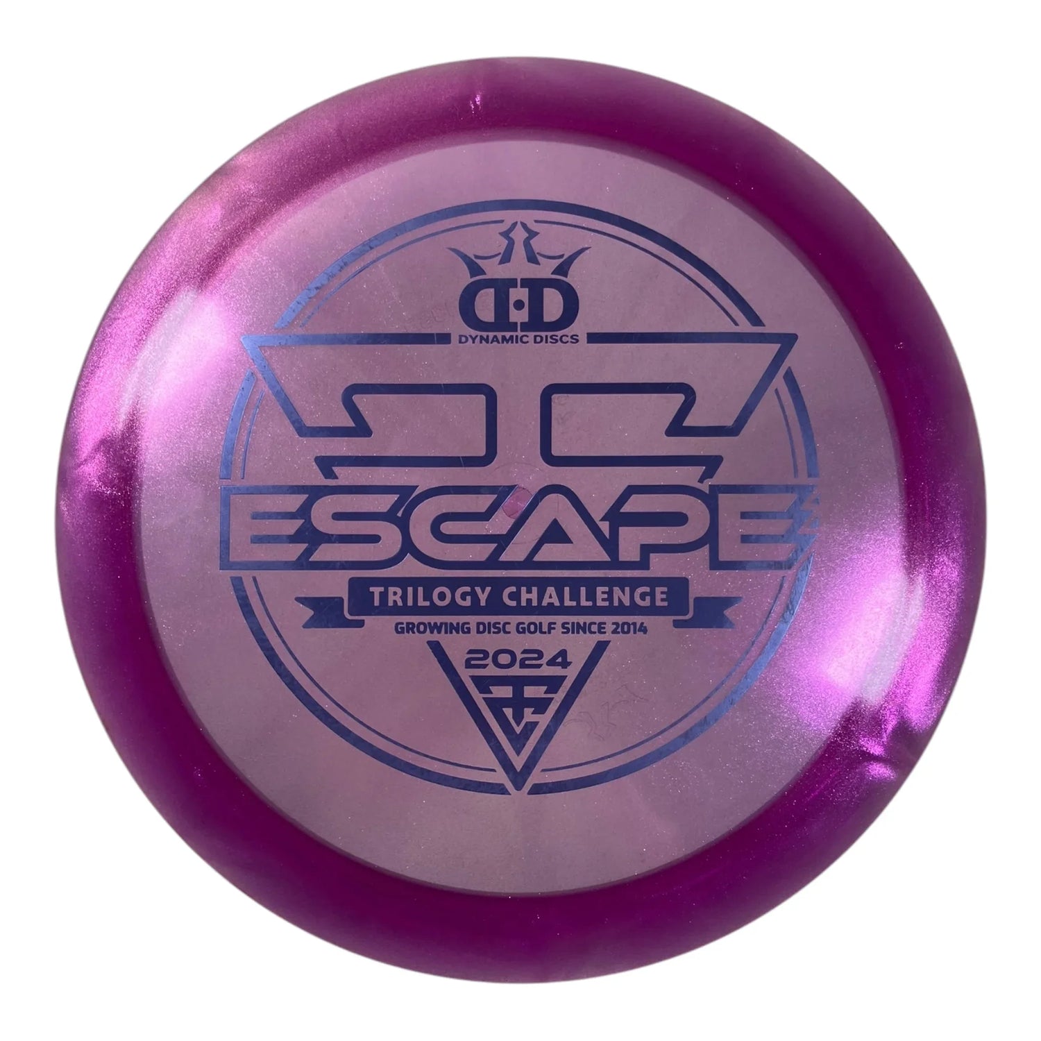 Dynamic Discs Escape - Used Like New | Lucid-Ice Glimmer | Pink/Blue 172g (Trilogy Challenge 2017) Disc Golf