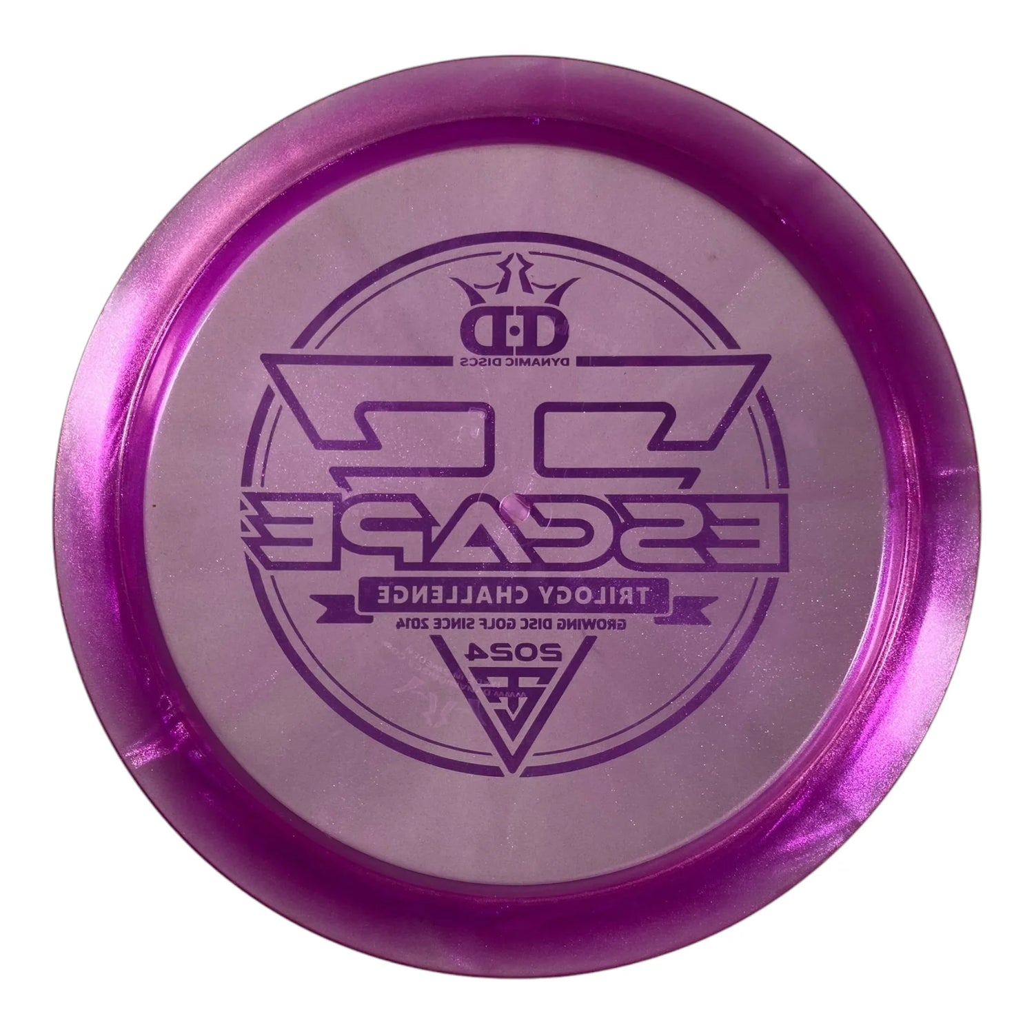 Dynamic Discs Escape - Used Like New | Lucid-Ice Glimmer | Pink/Blue 172g (Trilogy Challenge 2017) Disc Golf