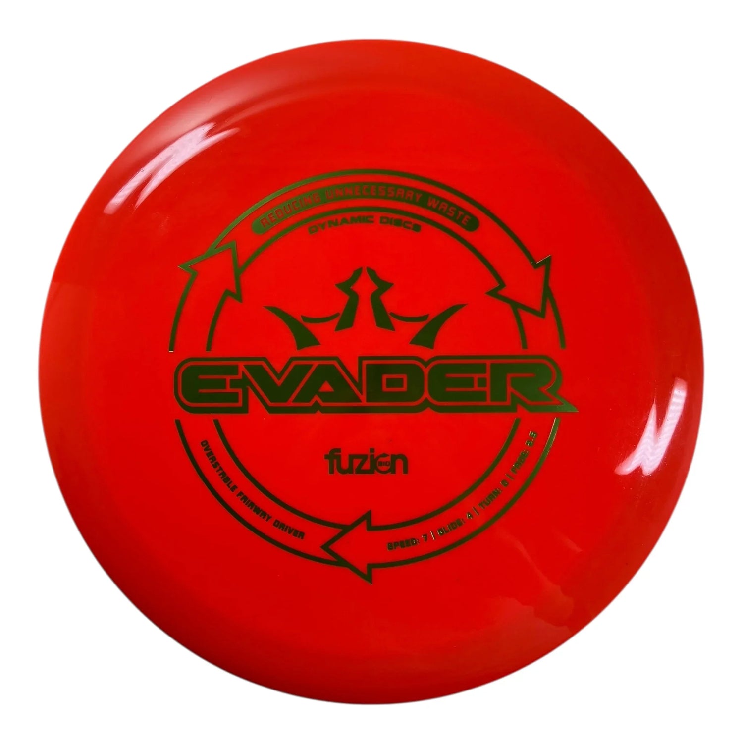 Dynamic Discs Evader | BioFuzion | Orange/Green 173g Disc Golf