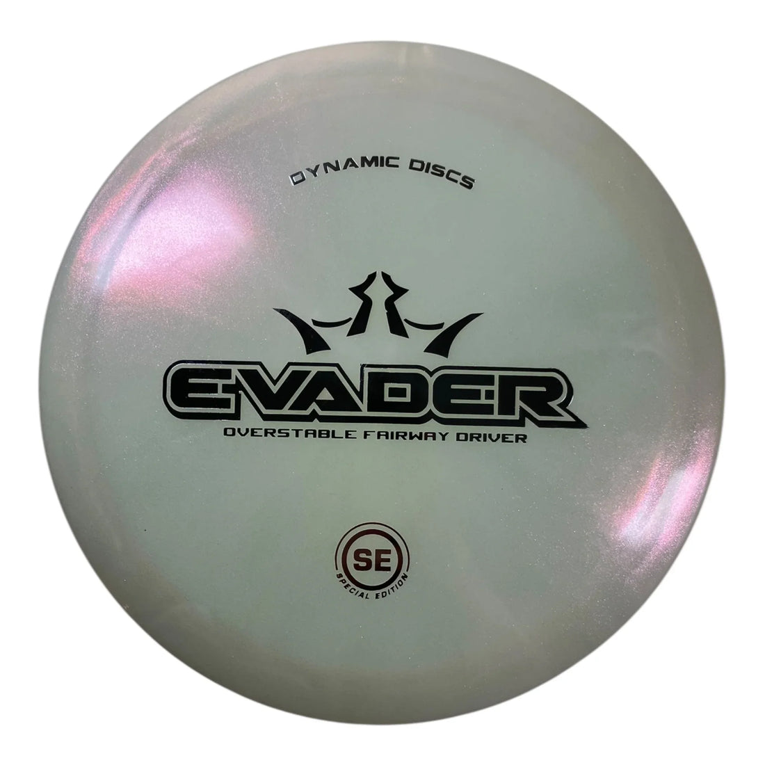 Dynamic Discs Evader | Lucid Glimmer | White/Silver 173g (Special Edition) Disc Golf