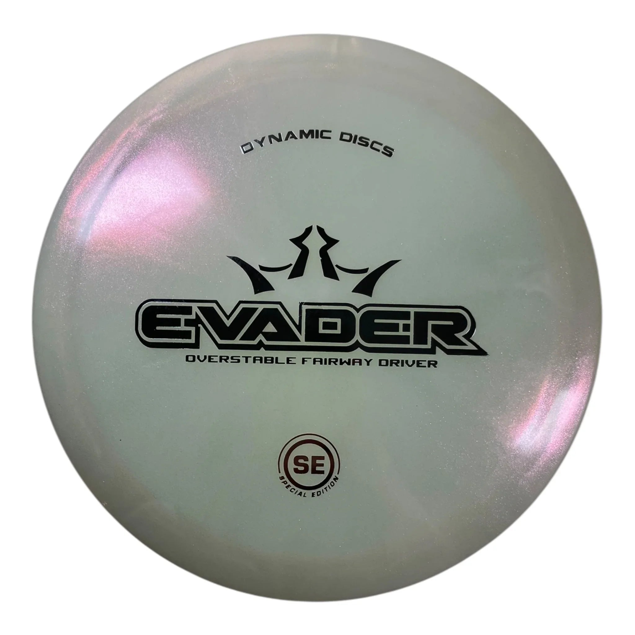 Dynamic Discs Evader | Lucid Glimmer | White/Silver 173g (Special Edition) Disc Golf