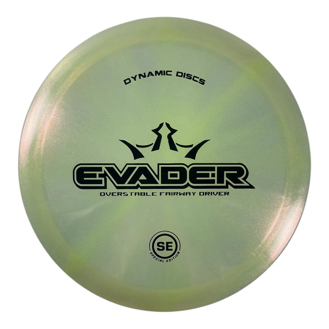 Dynamic Discs Evader | Lucid Glimmer | Yellow/Black 171g (Special Edition) Disc Golf