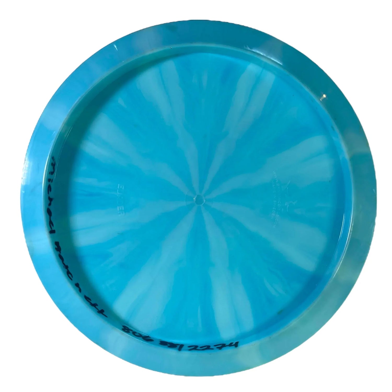 Dynamic Discs Evader - Used Good| Fuzion Burst | Blue/Dots 173g Disc Golf