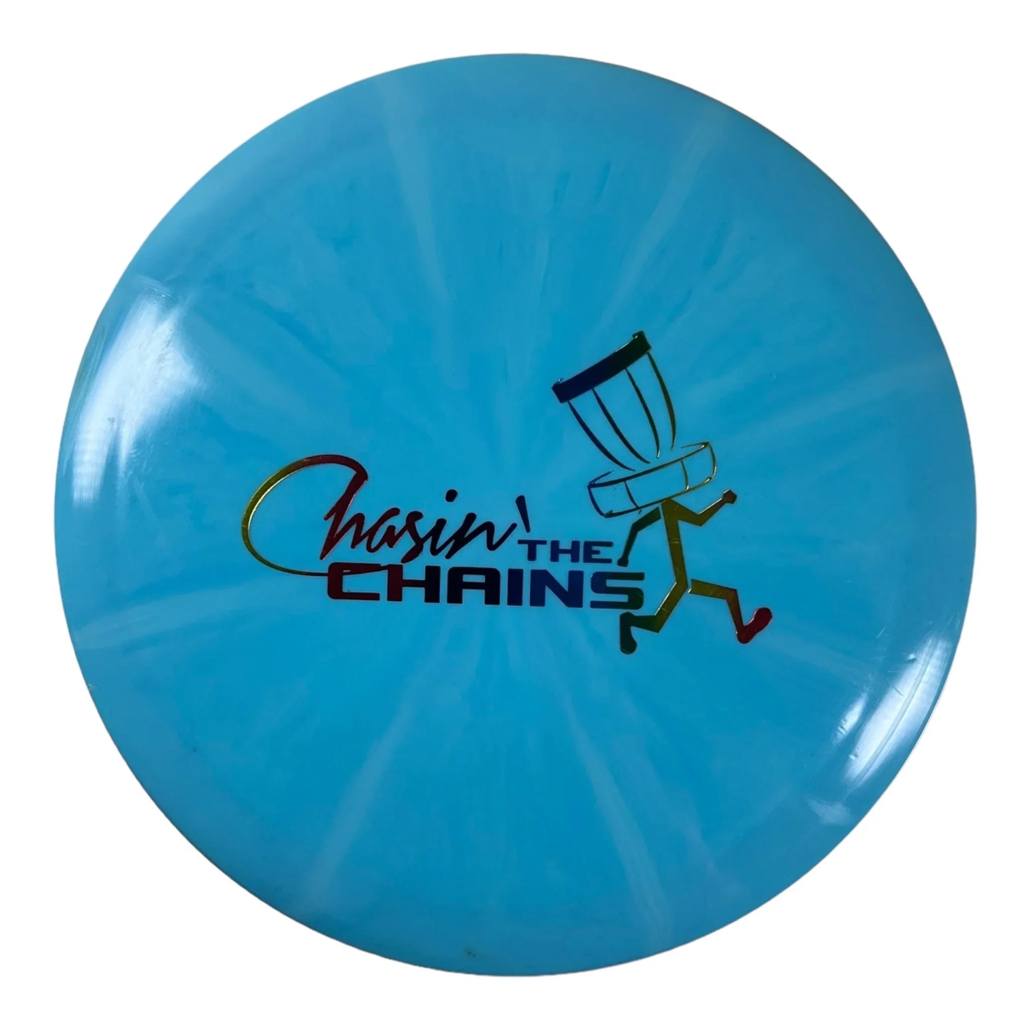 Dynamic Discs Evader - Used Like New | Fuzion Burst | Blue/Rainbow 170g (Chasin&