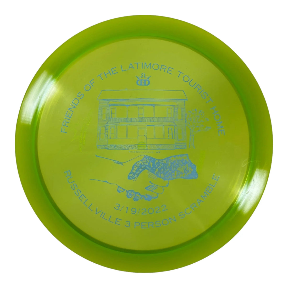 Dynamic Discs Evader - Used Like New | Lucid | Green/Blue 173g (Russellville Scramble 2023) Disc Golf