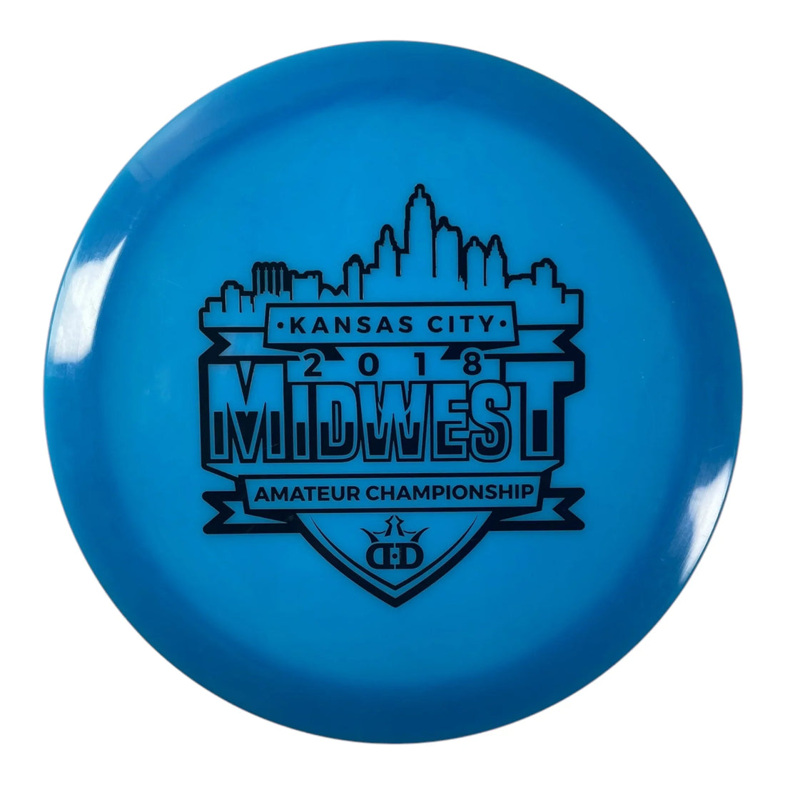 Dynamic Discs Felon | Lucid Hybrid | Blue/Black 169g (2018 KC Midwest Am Championship) Disc Golf