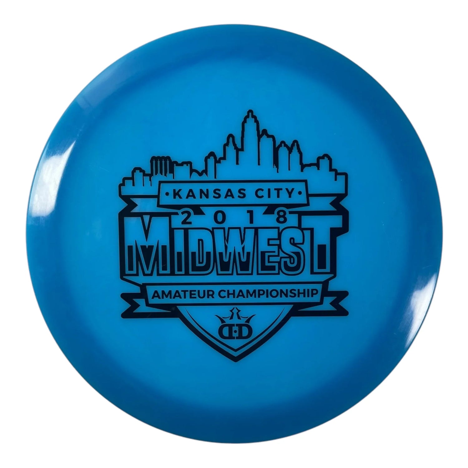 Dynamic Discs Felon | Lucid Hybrid | Blue/Black 169g (2018 KC Midwest Am Championship) Disc Golf