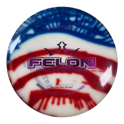 Dynamic Discs Felon - Used Good | Lucid | White/USA 174g Disc Golf
