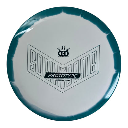 Dynamic Discs Felon - Used Like New | Fuzion Orbit | Blue/White 173g (Sockibomb Prototype) Disc Golf