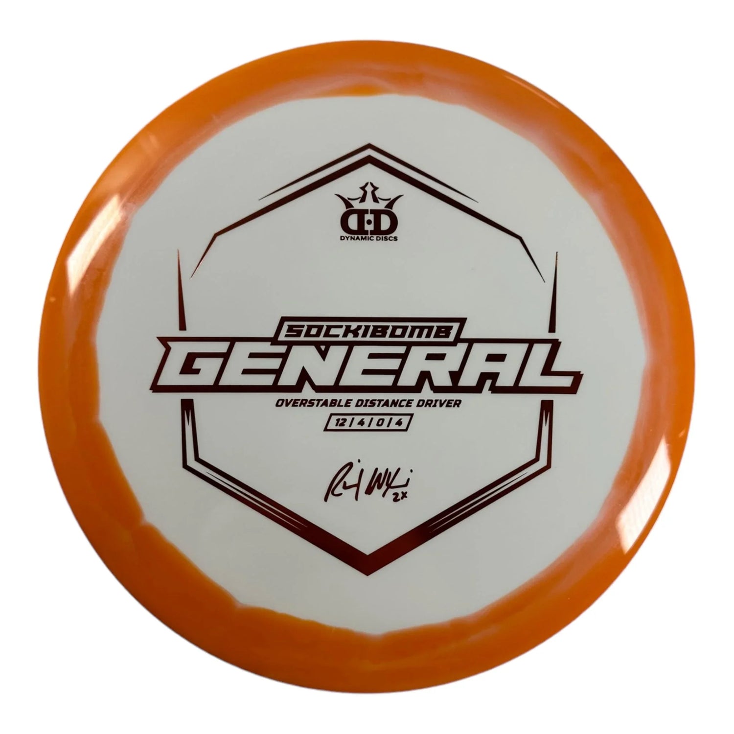 Dynamic Discs General | Supreme Orbit | Orange/Orange 174g Disc Golf