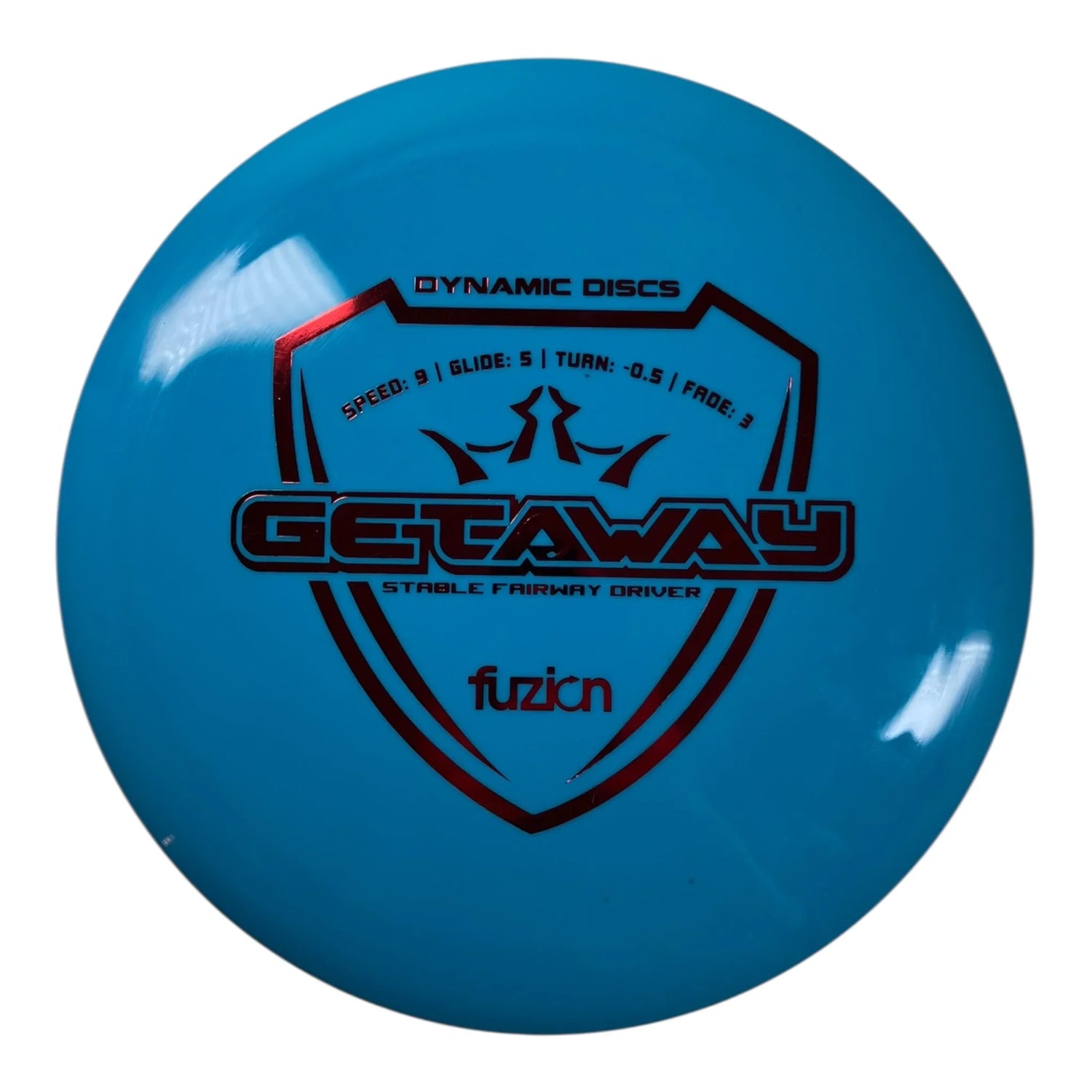 Dynamic Discs Getaway | Fuzion | Blue/Red 173g Disc Golf