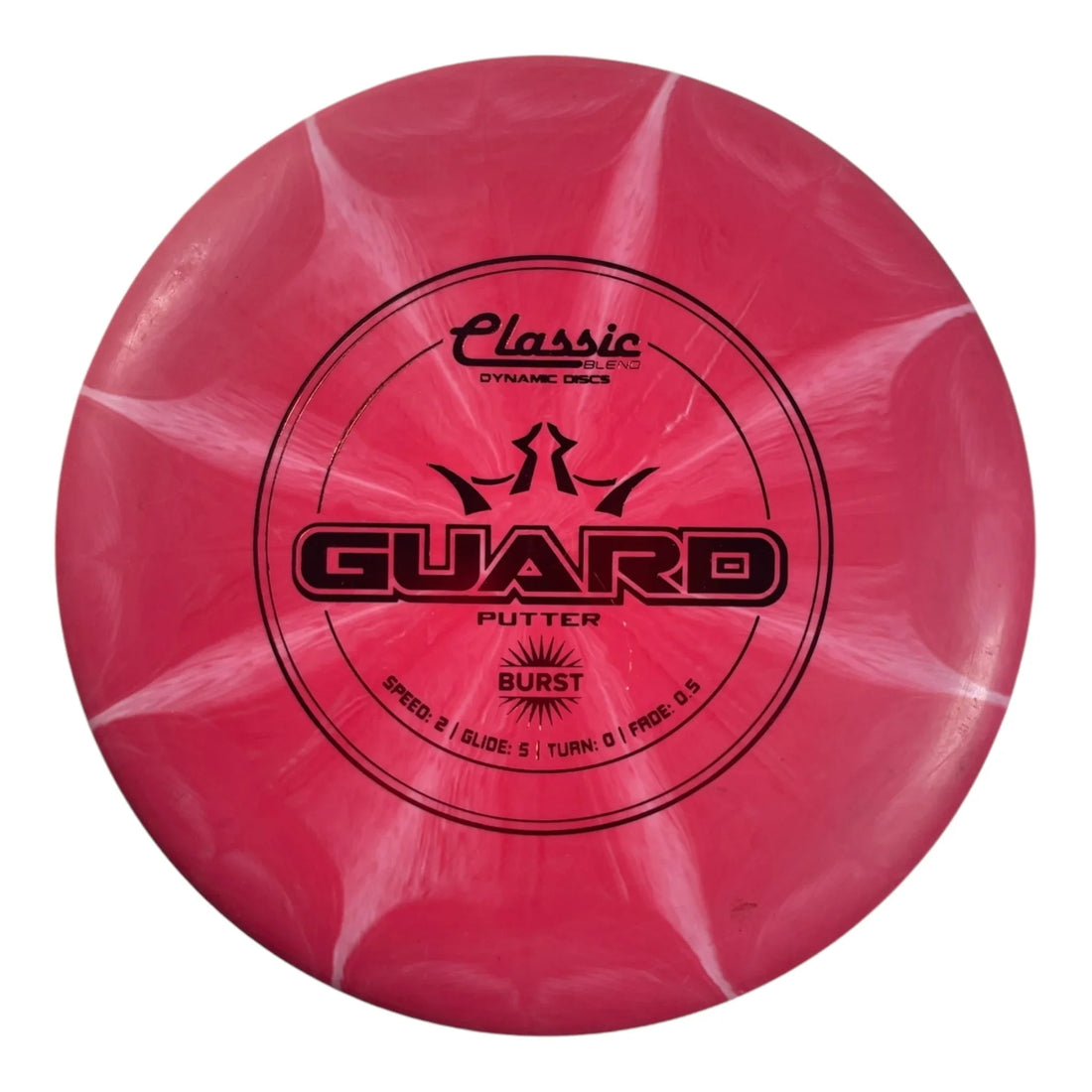 Dynamic Discs Guard | Classic Burst | Red/Red 174g Disc Golf