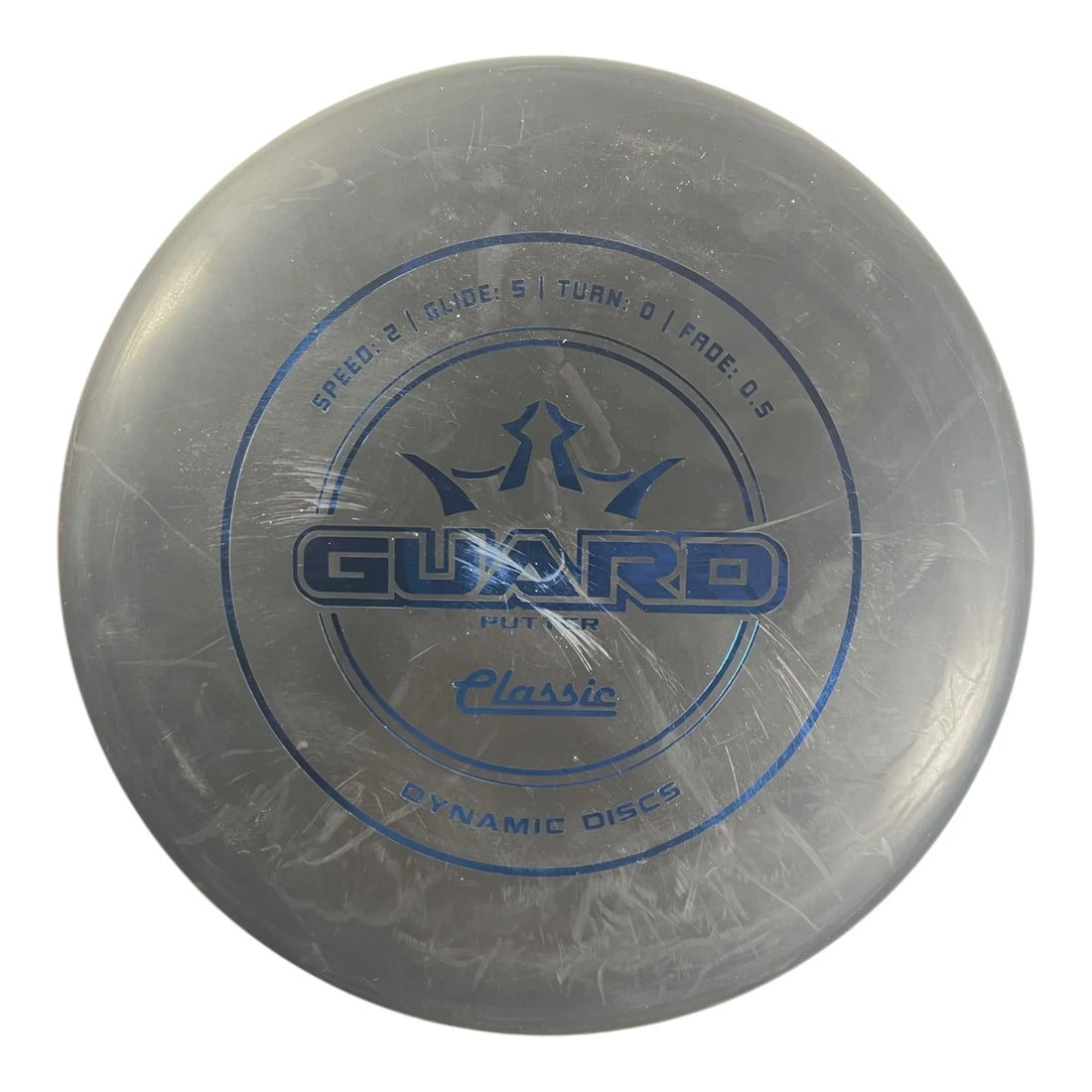 Dynamic Discs Guard | Classic | Grey/Blue 174g Disc Golf
