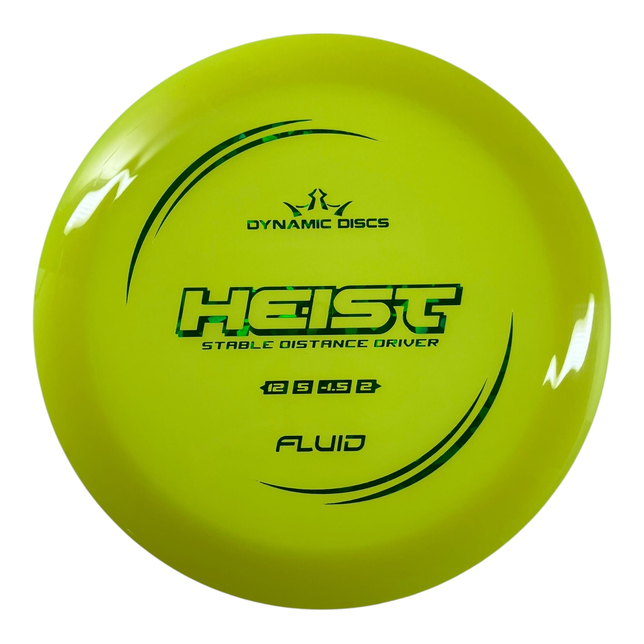 Dynamic Discs Heist | Fluid | Yellow/Green 173g Disc Golf