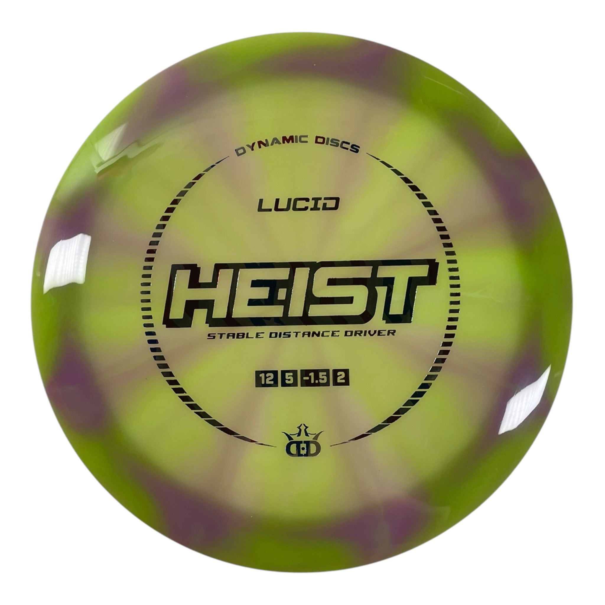 Dynamic Discs Heist | Lucid Burst | Green/USA 175g Disc Golf