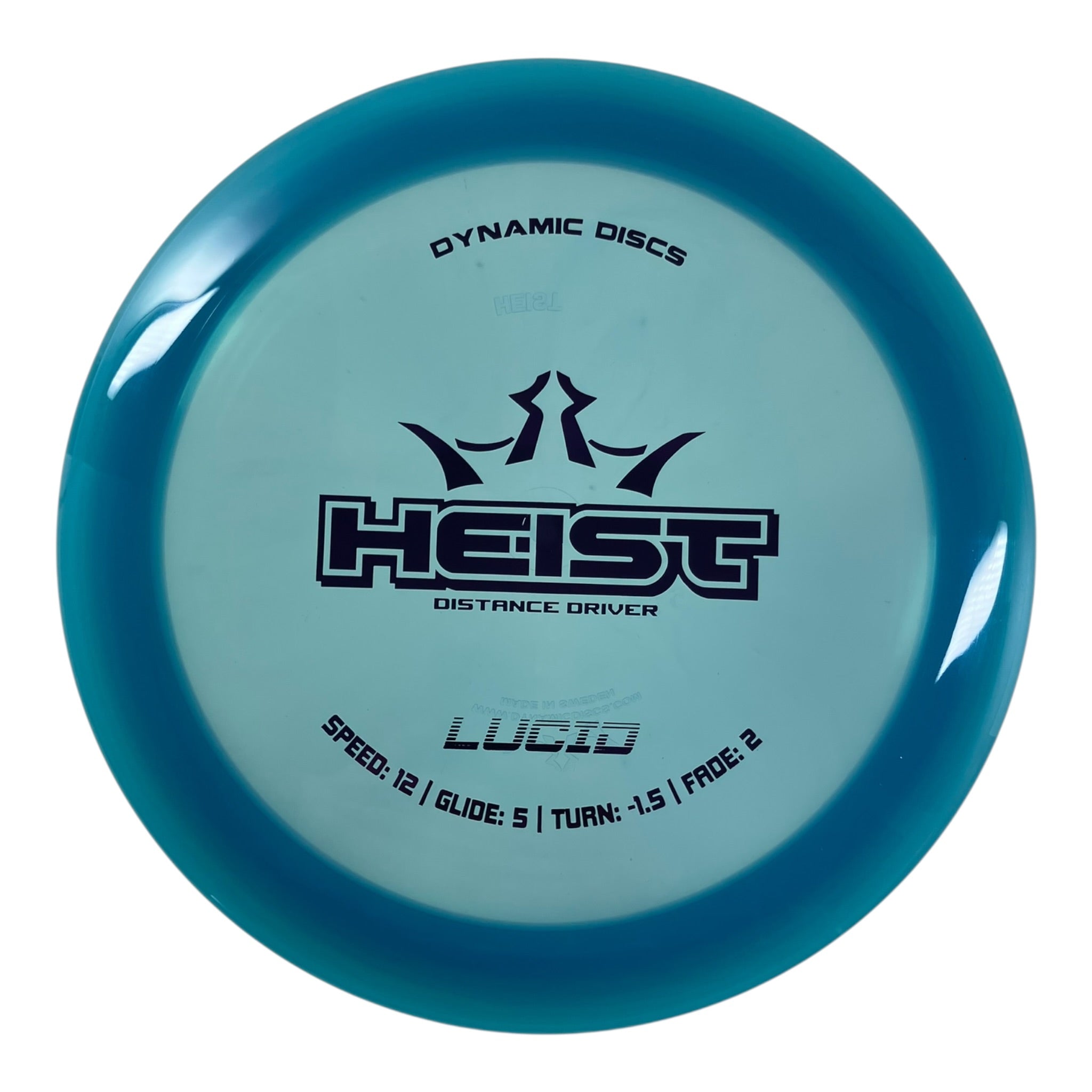 Dynamic Discs Heist | Lucid | Blue/Purple 174g Disc Golf