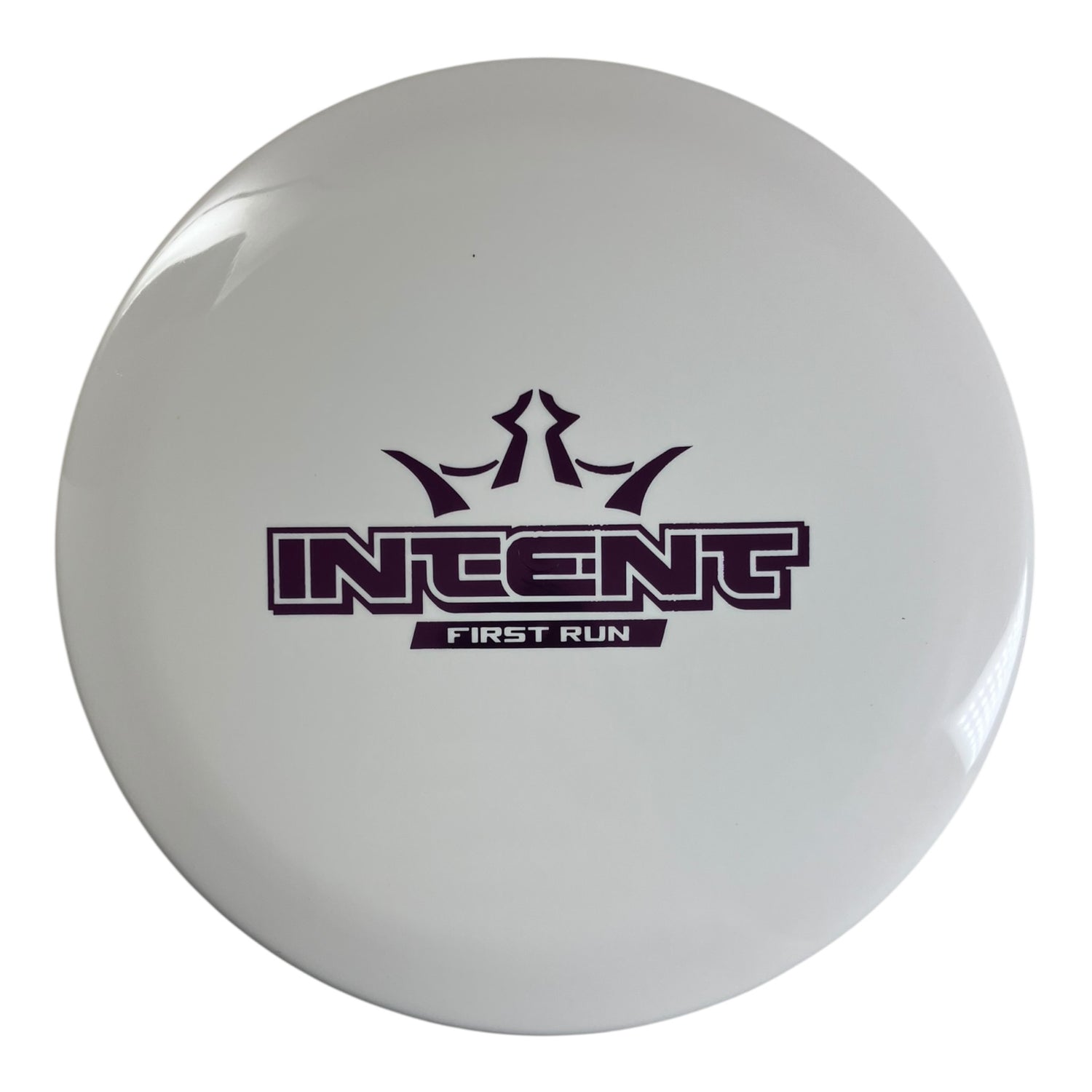 Dynamic Discs Intent | Supreme | White/Purple 174g (First Run) Disc Golf