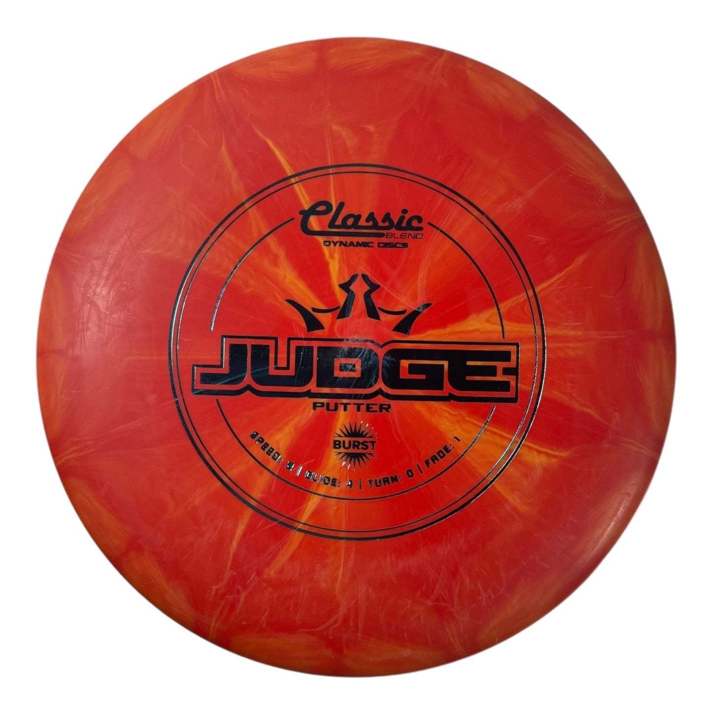 Dynamic Discs Judge | Classic Burst | Orange/Blue 173g Disc Golf