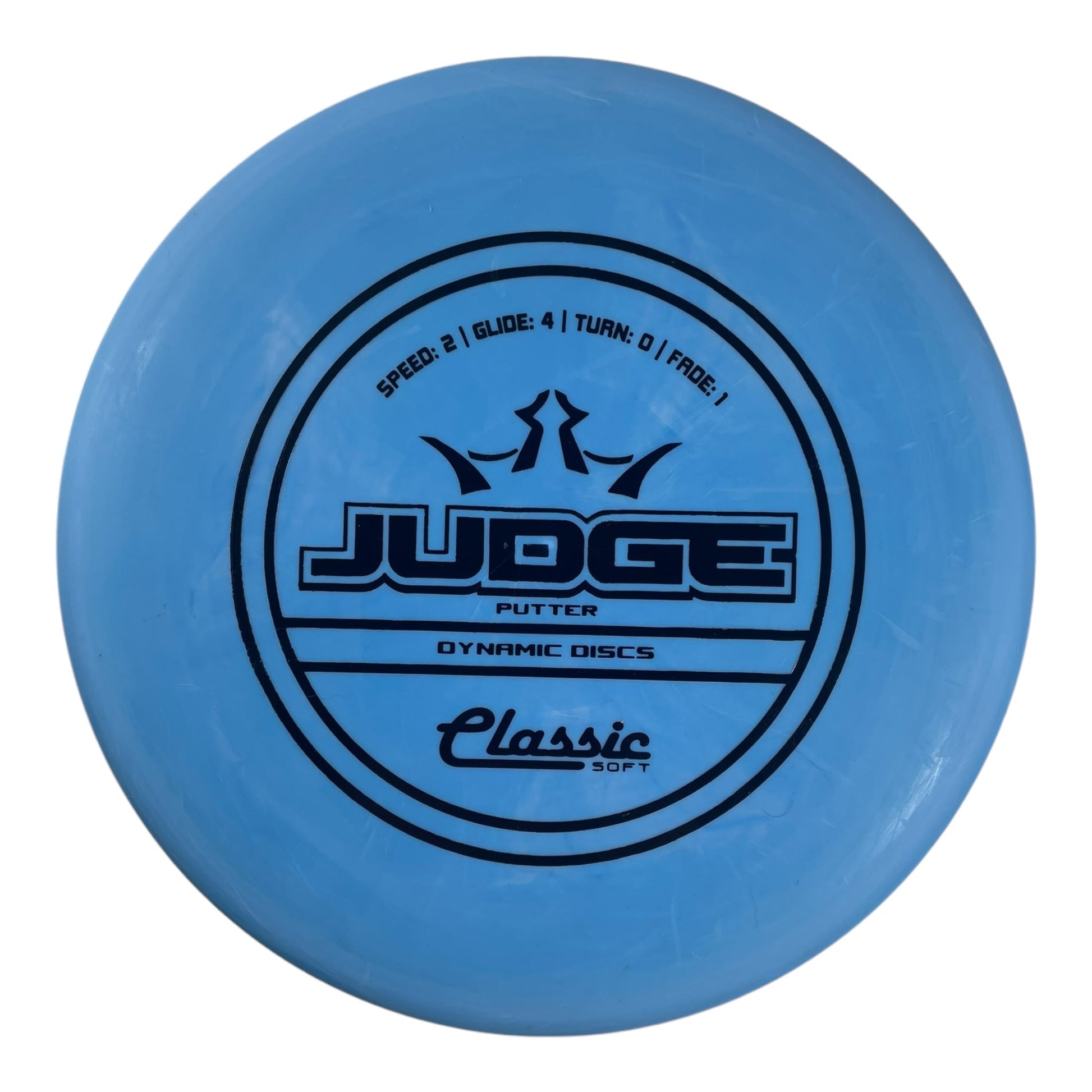 Dynamic Discs Judge | Classic Soft | Blue/Black 173g Disc Golf