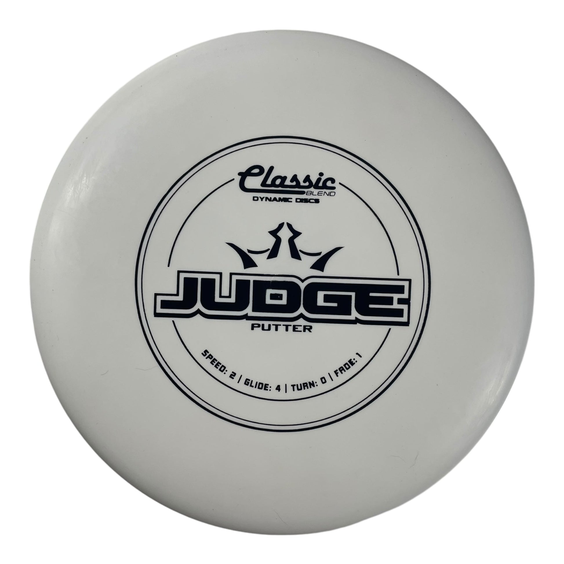 Dynamic Discs Judge | Classic | White/Black 173g Disc Golf