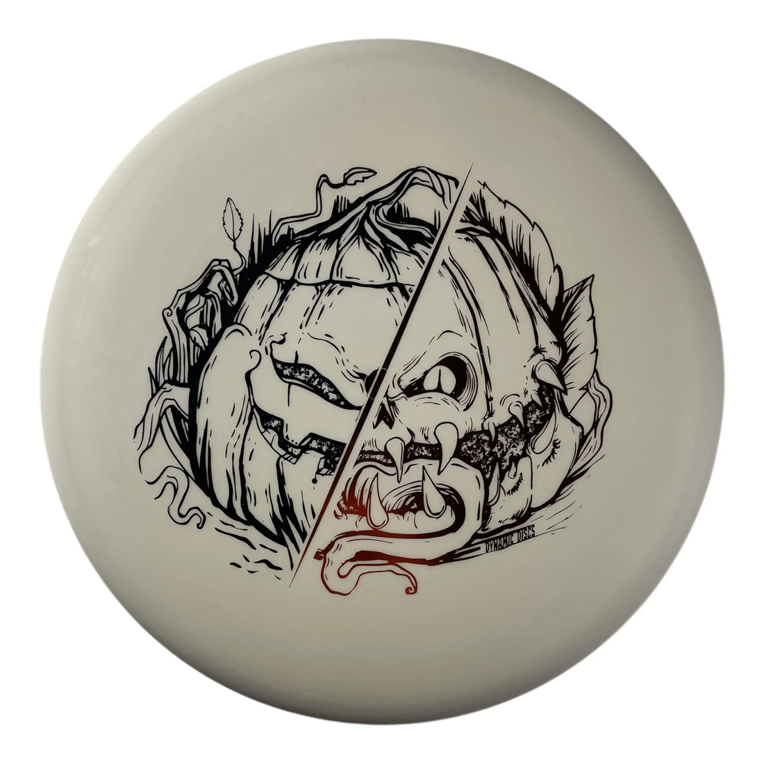 Dynamic Discs Judge | Classic | White/Orange 173g (Halloween) Disc Golf