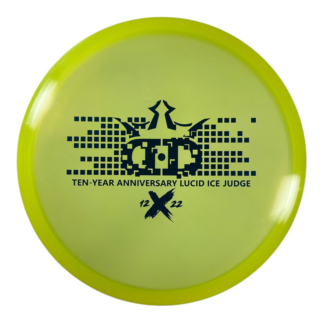 Dynamic Discs Judge | Lucid Ice | Yellow/Blue 175g (10 year anniversary) Disc Golf