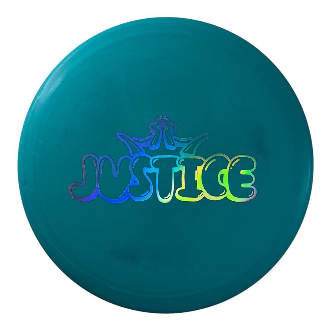Dynamic Discs Justice | Classic Soft | Teal/Holo 172g Disc Golf