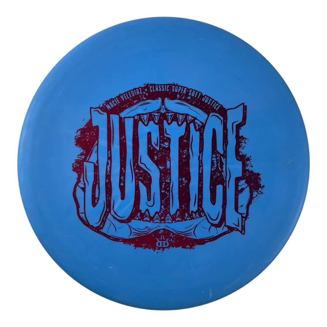 Dynamic Discs Justice | Classic Super Soft | Blue/Red 174g ( Macie Velediaz) Disc Golf
