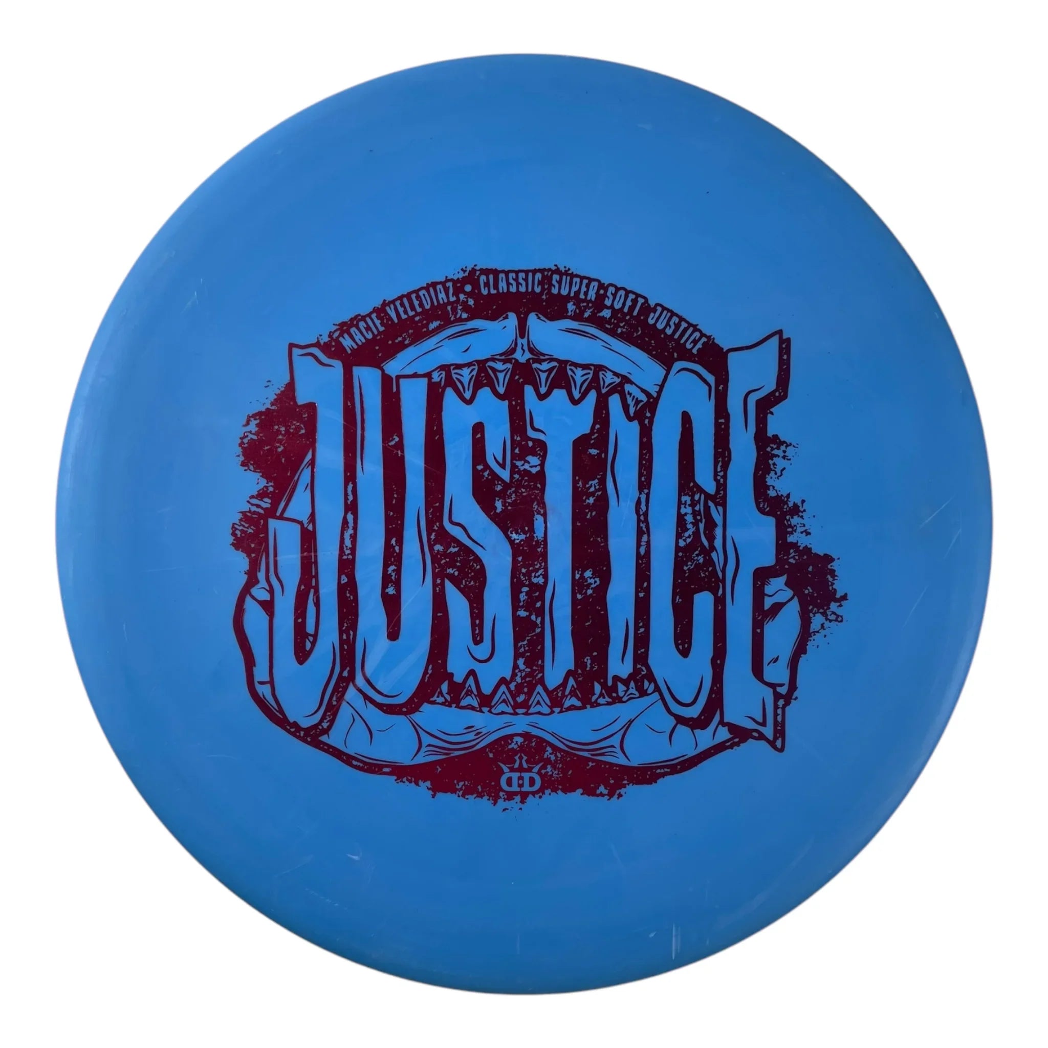 Dynamic Discs Justice | Classic Super Soft | Blue/Red 174g ( Macie Velediaz) Disc Golf