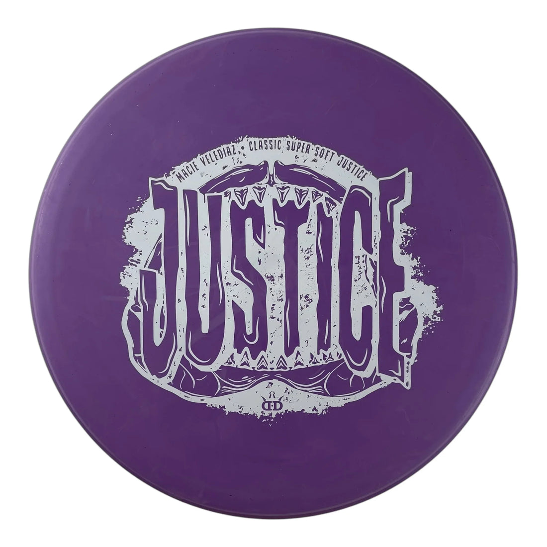 Dynamic Discs Justice | Classic Super Soft | Purple/White 174g ( Macie Velediaz) Disc Golf