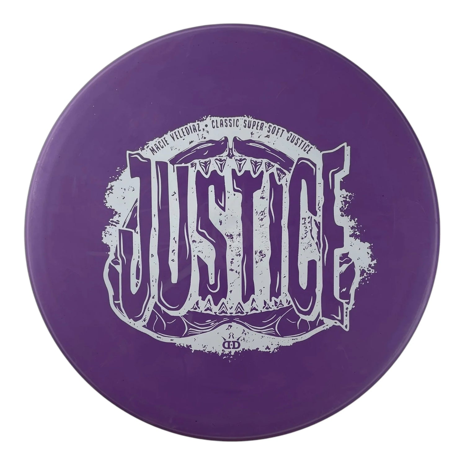 Dynamic Discs Justice | Classic Super Soft | Purple/White 174g ( Macie Velediaz) Disc Golf