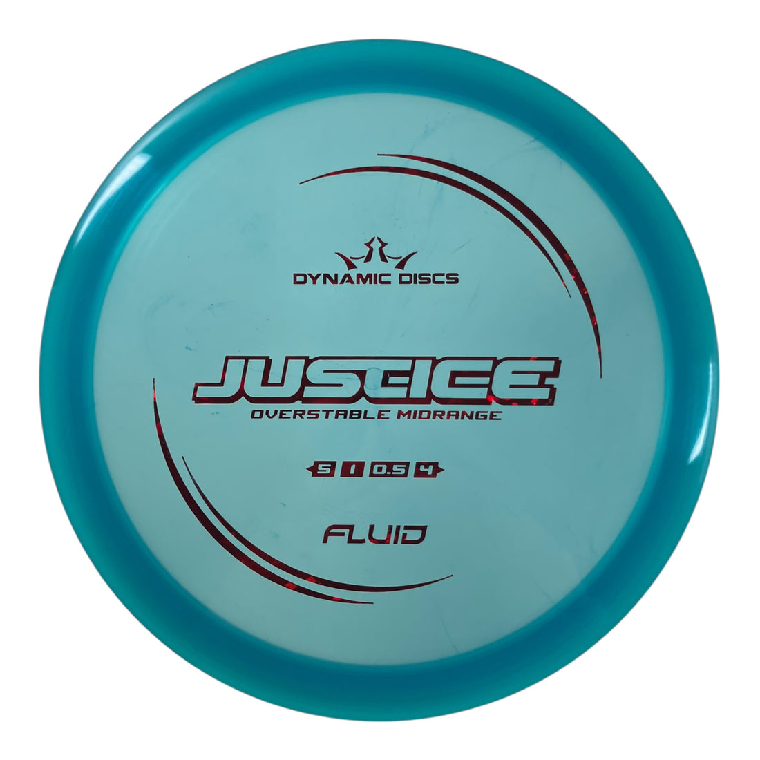 Dynamic Discs Justice | Fluid | Blue/Red 174g Disc Golf