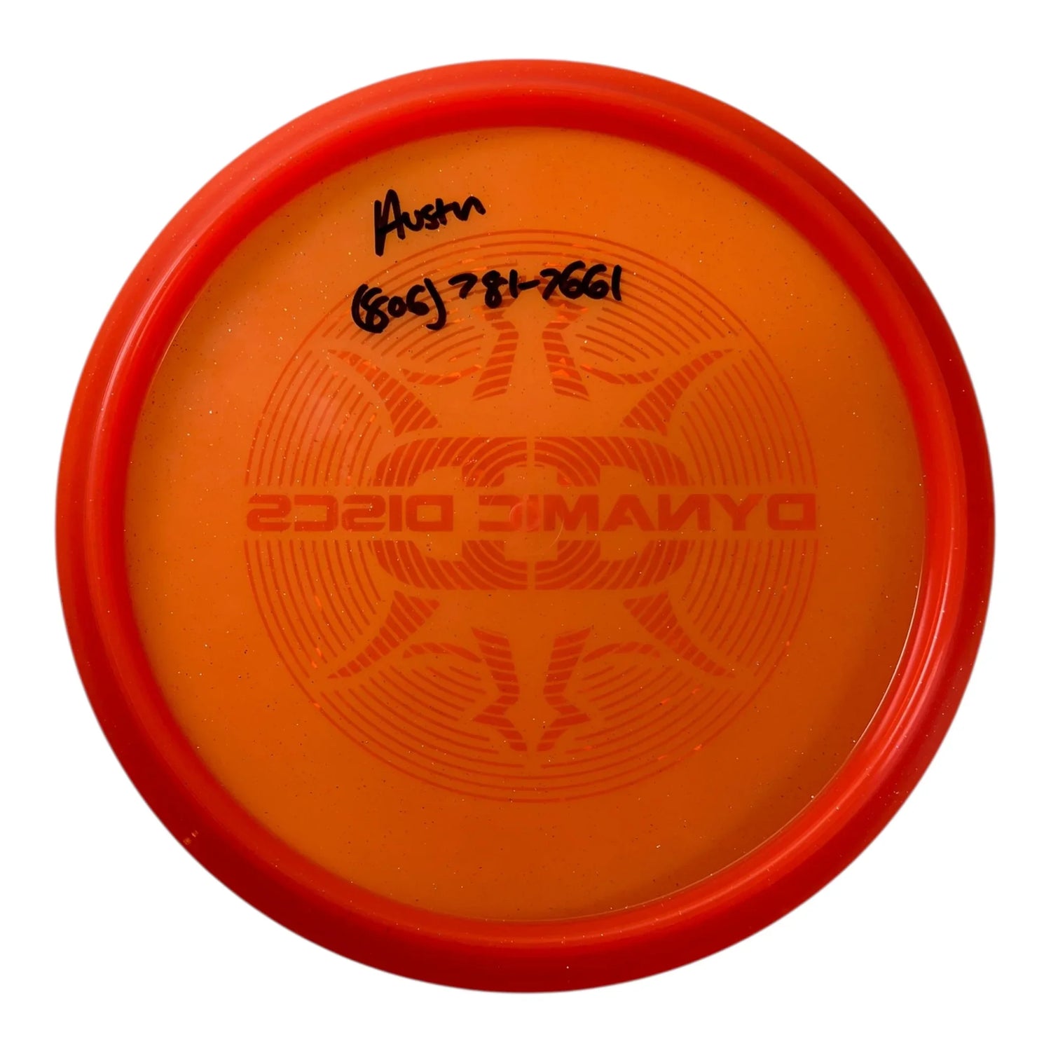 Dynamic Discs Justice - Used Excellent | Lucid-Ice | Orange/Holo 173g Disc Golf