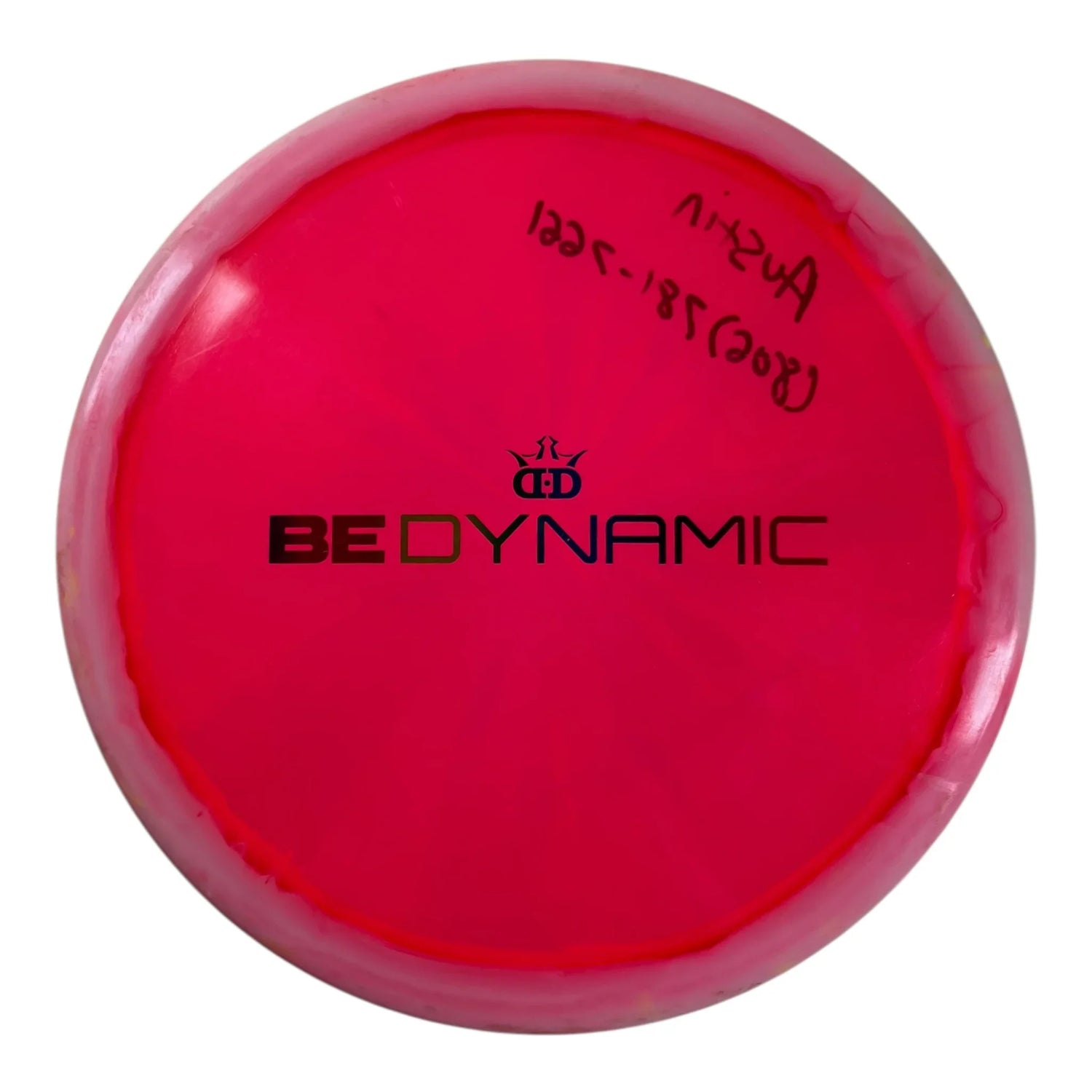 Dynamic Discs Justice - Used Good | Lucid-Ice Orbit | Red/White 176g (Be Dynamic) Disc Golf