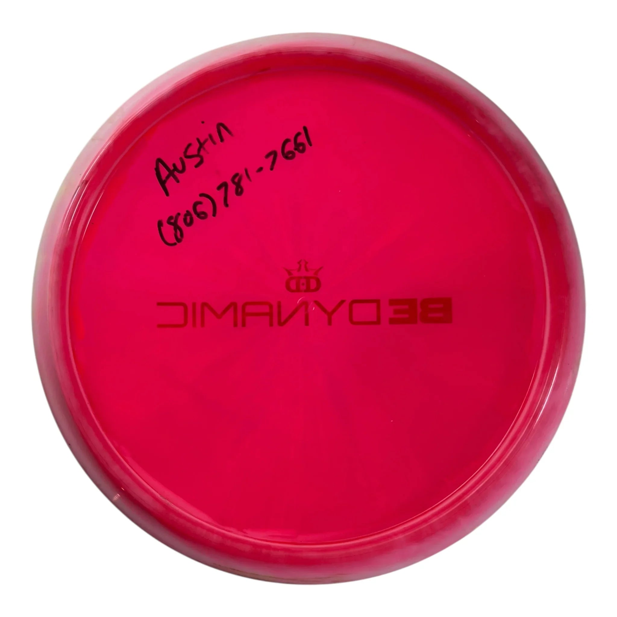 Dynamic Discs Justice - Used Good | Lucid-Ice Orbit | Red/White 176g (Be Dynamic) Disc Golf