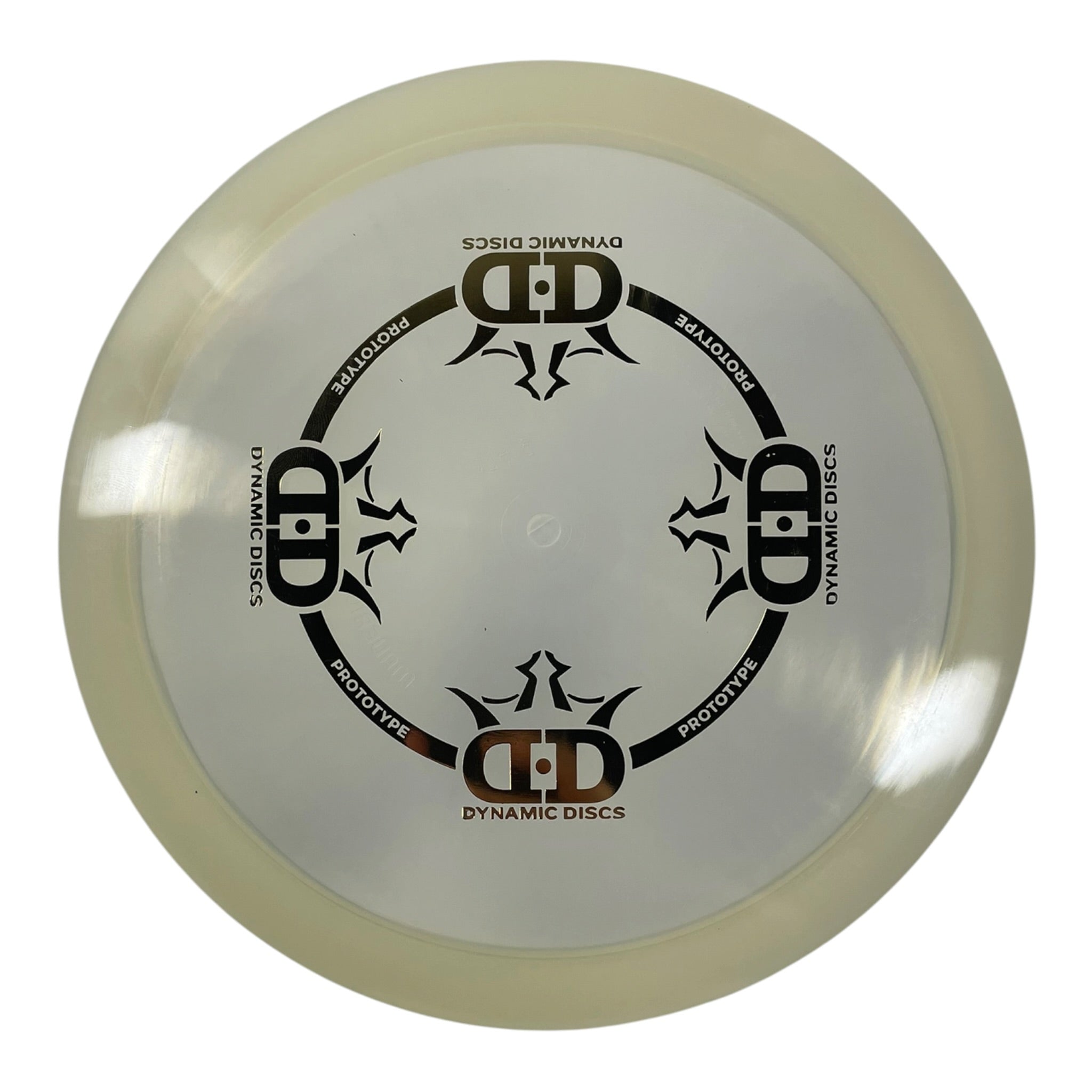 Dynamic Discs Maverick | Lucid | Clear/Gold 174g (Prototype) Disc Golf