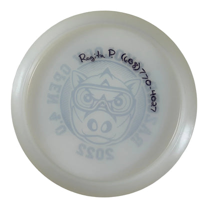 Dynamic Discs Maverick - Used Excellent | Lucid | White/Blue 171g (Razorbackology) Disc Golf