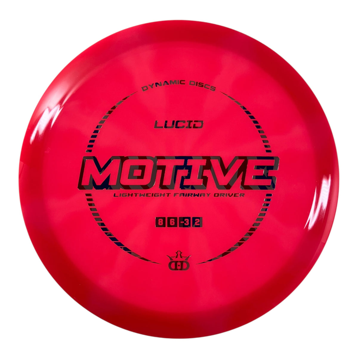 Dynamic Discs Motive | Lucid | Pink/USA 146g Disc Golf