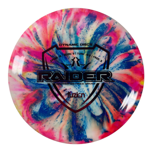 Dynamic Discs Raider | Fuzion | Pink/Red 173g (Brainwave Dye) Disc Golf