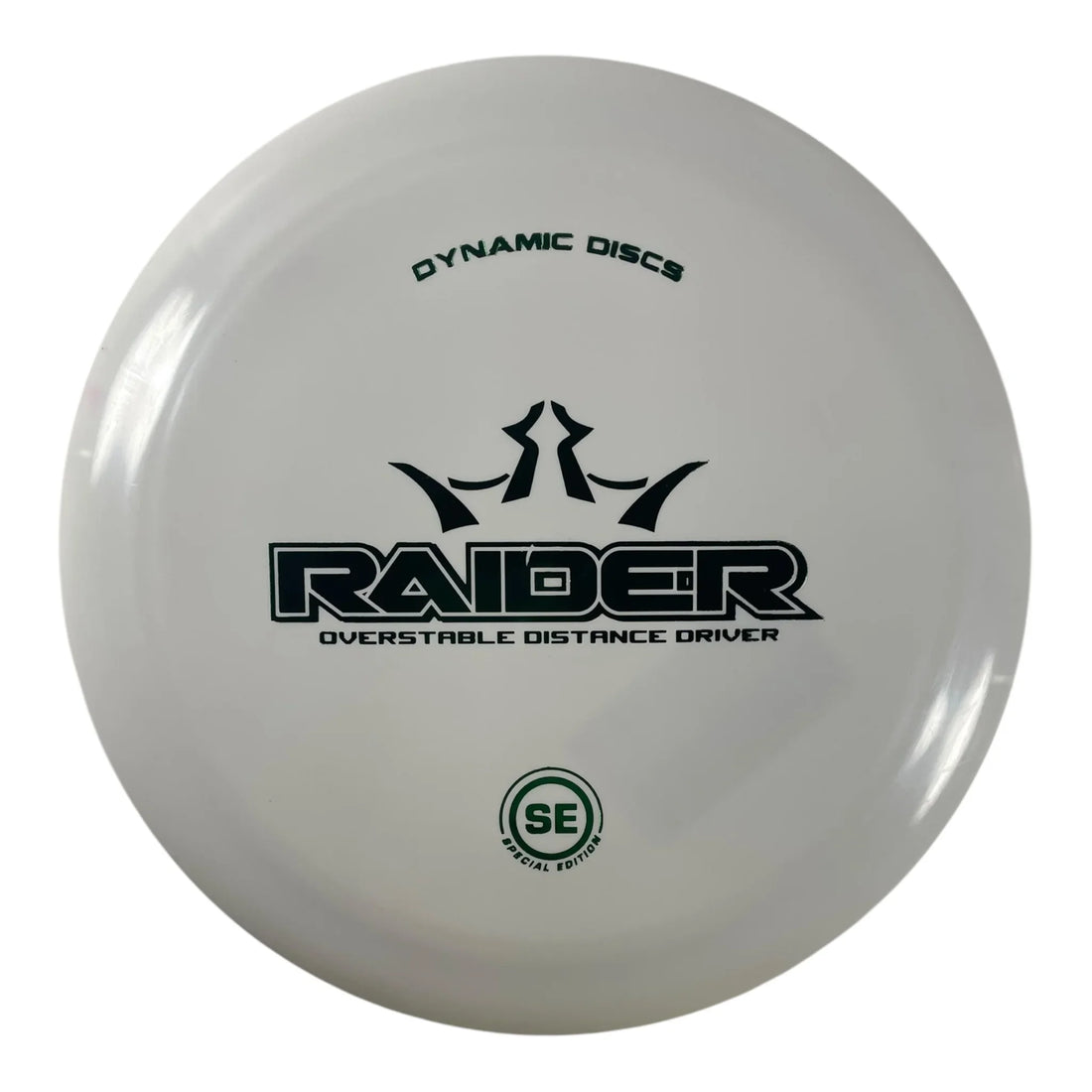 Dynamic Discs Raider | Fuzion | White/Green 174g (Special Edition) Disc Golf