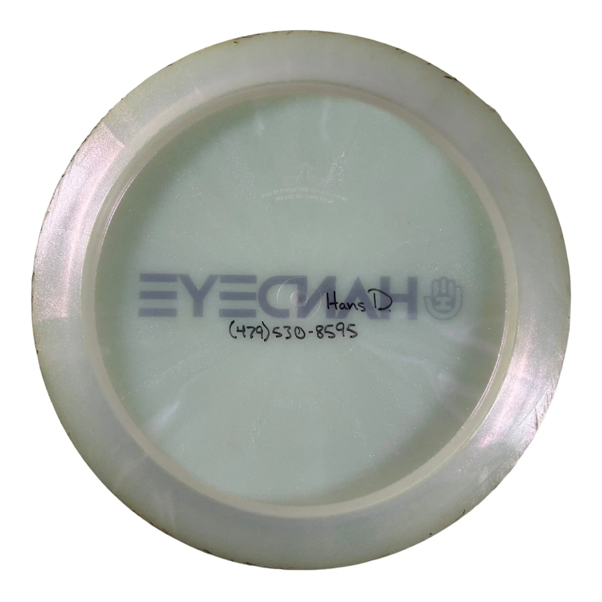 Dynamic Discs Raider - Used Fair | Lucid - X | White/Purple 173g Disc Golf