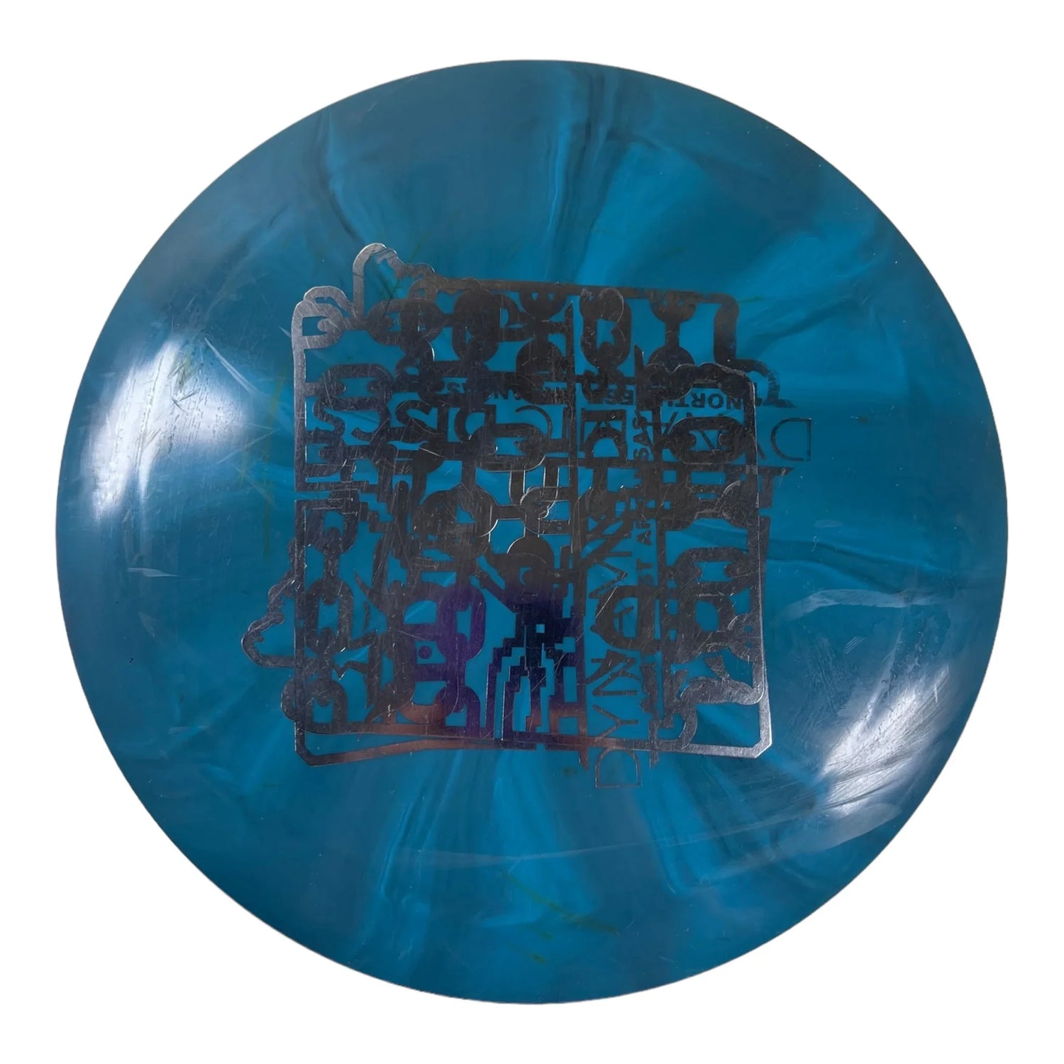 Dynamic Discs Raider - Used Good | Fuzion Burst | Blue/Gold 173g (Misprint) Disc Golf